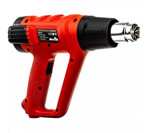 Будівельний фен GTM HG2000EM, 2000Вт, 80-600С, 300/500л/хв, LCD-дисплей (HG2000EM) Будівельний фен GTM HG2000EM, 2000Вт, 80-600С, 300/500л/хв, LCD-дисплей (HG2000EM)
