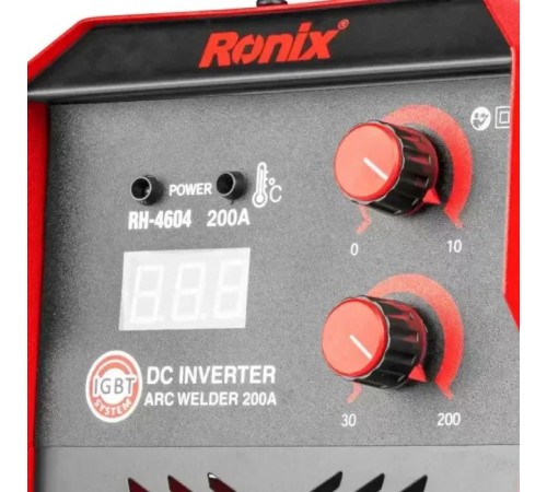 Зварювальний апарат Ronix 200А (RH-4604) Зварювальний апарат Ronix 200А (RH-4604)