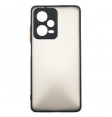 Чохол до мобільного телефона Dengos Matte Xiaomi Redmi Note 12 Pro 5g (black) (DG-TPU-MATT-128)