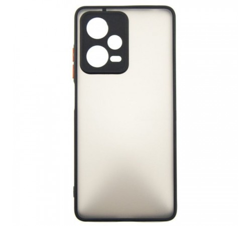Чохол до мобільного телефона Dengos Matte Xiaomi Redmi Note 12 Pro 5g (black) (DG-TPU-MATT-128) Чохол до мобільного телефона Dengos Matte Xiaomi Redmi Note 12 Pro 5g (black) (DG-TPU-MATT-128)