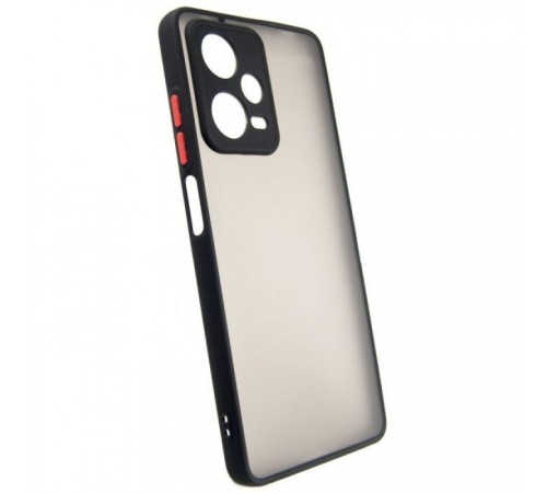 Чохол до мобільного телефона Dengos Matte Xiaomi Redmi Note 12 Pro 5g (black) (DG-TPU-MATT-128) Чохол до мобільного телефона Dengos Matte Xiaomi Redmi Note 12 Pro 5g (black) (DG-TPU-MATT-128)