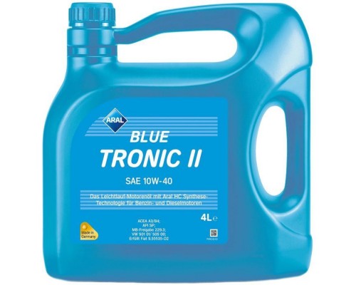 Моторна олива Aral BlueTronic II 10W-40, 4л (74468) Моторна олива Aral BlueTronic II 10W-40, 4л (74468)