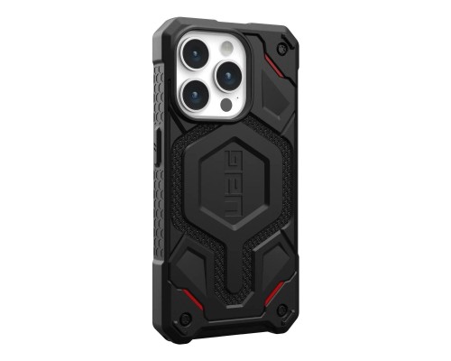 Чохол до мобільного телефона UAG Apple iPhone 15 Pro Max Monarch Pro Magsafe, Kevlar Black (114222113940) Чохол до мобільного телефона UAG Apple iPhone 15 Pro Max Monarch Pro Magsafe, Kevlar Black (114222113940)