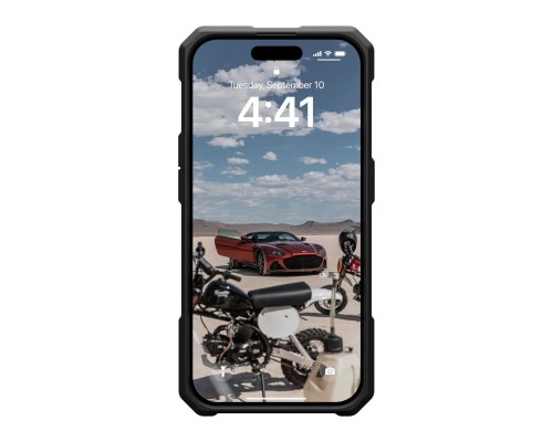Чохол до мобільного телефона UAG Apple iPhone 15 Pro Max Monarch Pro Magsafe, Kevlar Black (114222113940) Чохол до мобільного телефона UAG Apple iPhone 15 Pro Max Monarch Pro Magsafe, Kevlar Black (114222113940)