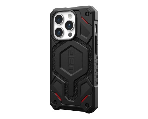 Чохол до мобільного телефона UAG Apple iPhone 15 Pro Max Monarch Pro Magsafe, Kevlar Black (114222113940) Чохол до мобільного телефона UAG Apple iPhone 15 Pro Max Monarch Pro Magsafe, Kevlar Black (114222113940)