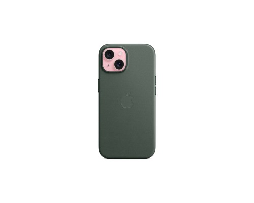 Чехол для мобильного телефона Apple iPhone 15 FineWoven Case with MagSafe Evergreen (MT3J3ZM/A)