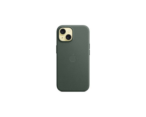 Чехол для мобильного телефона Apple iPhone 15 FineWoven Case with MagSafe Evergreen (MT3J3ZM/A)