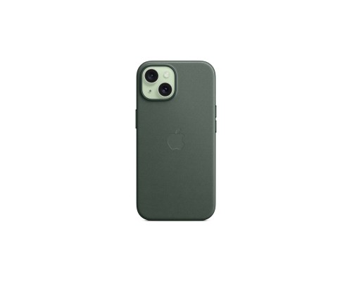 Чехол для мобильного телефона Apple iPhone 15 FineWoven Case with MagSafe Evergreen (MT3J3ZM/A)