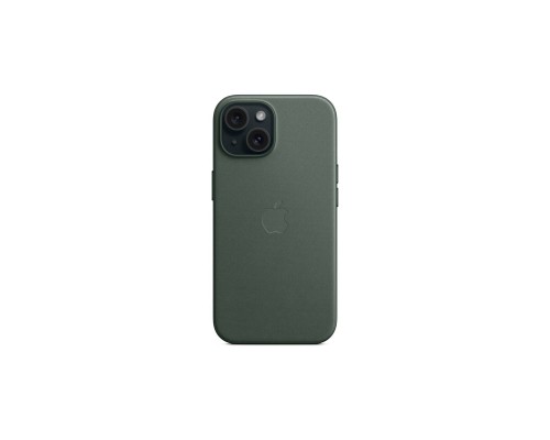 Чехол для мобильного телефона Apple iPhone 15 FineWoven Case with MagSafe Evergreen (MT3J3ZM/A)