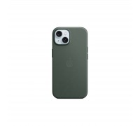 Чохол до мобільного телефона Apple iPhone 15 FineWoven Case with MagSafe Evergreen (MT3J3ZM/A)