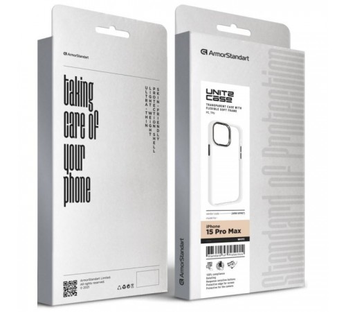 Чохол до мобільного телефона Armorstandart UNIT2 Apple iPhone 15 Pro Max White (ARM69987)