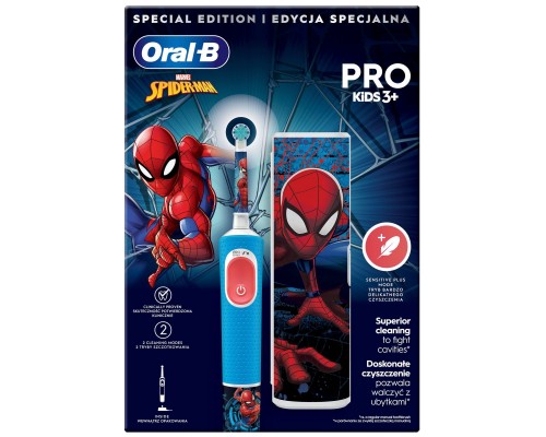 Електрична зубна щітка Oral-B D103.413.2KX Spiderman (8006540773567) Електрична зубна щітка Oral-B D103.413.2KX Spiderman (8006540773567)