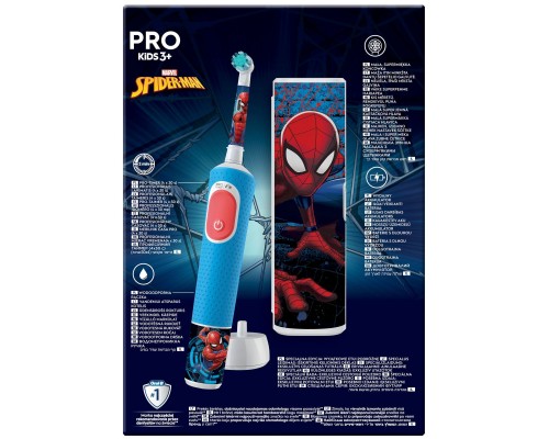 Електрична зубна щітка Oral-B D103.413.2KX Spiderman (8006540773567) Електрична зубна щітка Oral-B D103.413.2KX Spiderman (8006540773567)