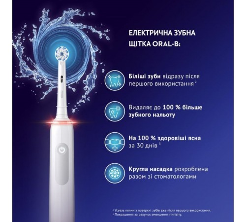 Електрична зубна щітка Oral-B Pro 3 3500 D505.513.3X WT (4210201395539) Електрична зубна щітка Oral-B Pro 3 3500 D505.513.3X WT (4210201395539)