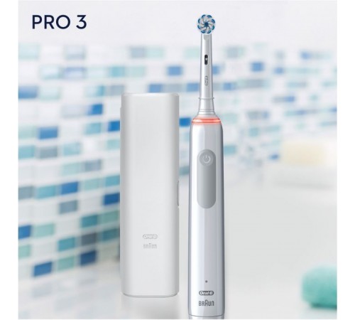 Електрична зубна щітка Oral-B Pro 3 3500 D505.513.3X WT (4210201395539) Електрична зубна щітка Oral-B Pro 3 3500 D505.513.3X WT (4210201395539)