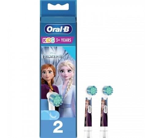 Насадка для зубной щетки Oral-B Kids Frozen II, 2 шт (4210201383994) Насадка для зубной щетки Oral-B Kids Frozen II, 2 шт (4210201383994)