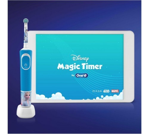 Насадка для зубной щетки Oral-B Kids Frozen II, 2 шт (4210201383994) Насадка для зубной щетки Oral-B Kids Frozen II, 2 шт (4210201383994)
