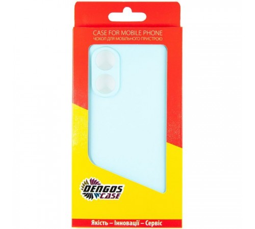 Чохол до мобільного телефона Dengos Soft Oppo A78 4G (ice blue) (DG-TPU-SOFT-34) Чохол до мобільного телефона Dengos Soft Oppo A78 4G (ice blue) (DG-TPU-SOFT-34)