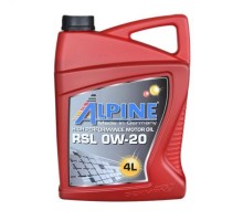 Моторна олива Alpine 0W-20 RSL 4л (0195-4)