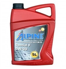 Моторное масло Alpine 5W-30 Special F 5л (1395-5)