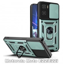 Чохол до мобільного телефона BeCover Military Motorola Moto E22/E22i Dark Green (709979)