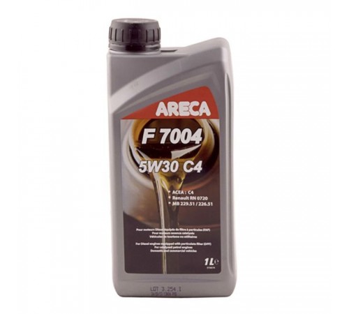 Моторна олива Areca F7004 5W-30 C4 1л (50894) Моторна олива Areca F7004 5W-30 C4 1л (50894)