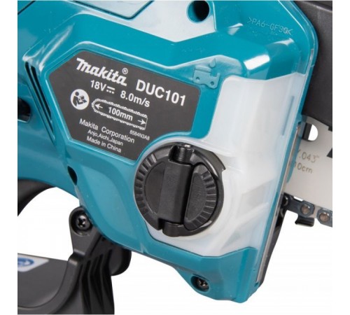 Ланцюгова пила Makita LXT, 18V, 100мм (без АКБ та ЗП) (DUC101Z) Ланцюгова пила Makita LXT, 18V, 100мм (без АКБ та ЗП) (DUC101Z)