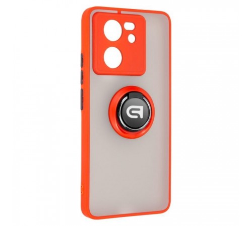 Чохол до мобільного телефона Armorstandart Frosted Matte Ring Xiaomi 13T / 13T Pro Red (ARM72720)