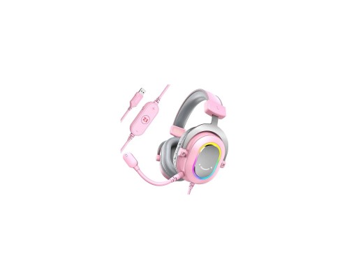 Навушники Fifine H6 RGB 7.1 Pink (H6P) Навушники Fifine H6 RGB 7.1 Pink (H6P)