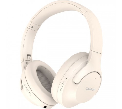 Наушники Canyon OnRiff 10 ANC Bluetooth Beige (CNS-CBTHS10BG) Наушники Canyon OnRiff 10 ANC Bluetooth Beige (CNS-CBTHS10BG)