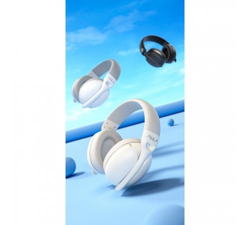 Наушники Aula S6 - 3 in 1 Wired/2.4G Wireless/Bluetooth Milk Tea (6948391235578) Наушники Aula S6 - 3 in 1 Wired/2.4G Wireless/Bluetooth Milk Tea (6948391235578)