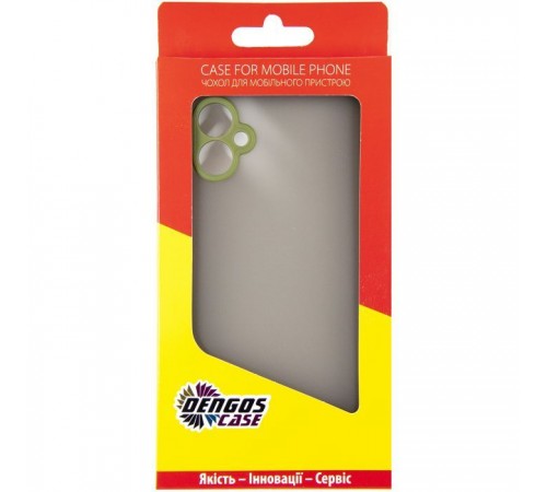 Чохол до мобільного телефона Dengos Matte Samsung Galaxy A05 (green) (DG-TPU-MATT-137) Чохол до мобільного телефона Dengos Matte Samsung Galaxy A05 (green) (DG-TPU-MATT-137)