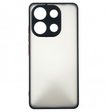 Чохол до мобільного телефона Dengos Matte Xiaomi Redmi Note 13 4G (black) (DG-TPU-MATT-140)