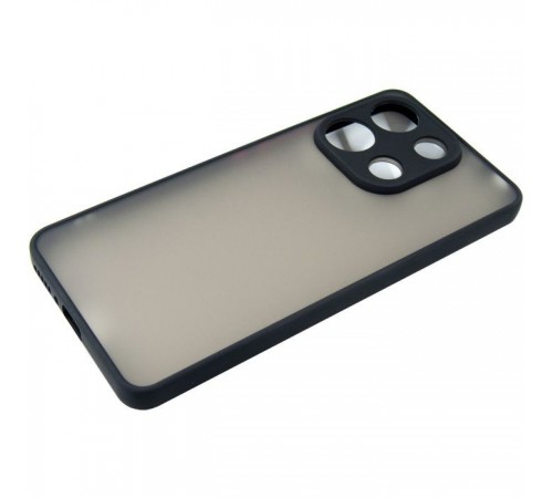 Чохол до мобільного телефона Dengos Matte Xiaomi Redmi Note 13 4G (black) (DG-TPU-MATT-140) Чохол до мобільного телефона Dengos Matte Xiaomi Redmi Note 13 4G (black) (DG-TPU-MATT-140)