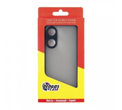 Чохол до мобільного телефона Dengos Kit for OPPO Reno 8T case + glass (Black) (DG-KM-33) Чохол до мобільного телефона Dengos Kit for OPPO Reno 8T case + glass (Black) (DG-KM-33)
