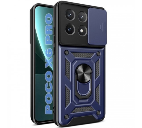 Чохол до мобільного телефона BeCover Military Poco X6 Pro Blue (711158) Чохол до мобільного телефона BeCover Military Poco X6 Pro Blue (711158)