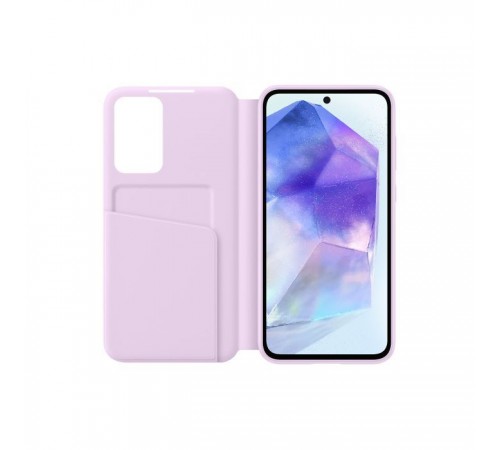 Чохол до мобільного телефона Samsung Galaxy A55 (A556) Smart View Wallet Case Violet (EF-ZA556CVEGWW) Чохол до мобільного телефона Samsung Galaxy A55 (A556) Smart View Wallet Case Violet (EF-ZA556CVEGWW)