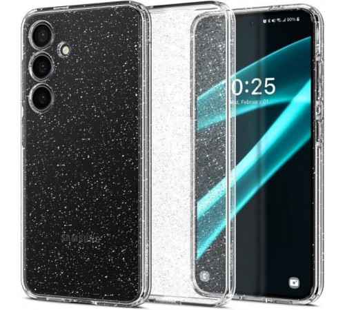 Чохол до мобільного телефона Spigen Samsung Galaxy S24, Liquid Crystal Glitter, Crystal Quartz (ACS07345) Чохол до мобільного телефона Spigen Samsung Galaxy S24, Liquid Crystal Glitter, Crystal Quartz (ACS07345)