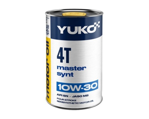 Моторна олива Yuko MASTER SYNT 4T 10-30 0,6л (4823110403273) Моторна олива Yuko MASTER SYNT 4T 10-30 0,6л (4823110403273)