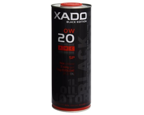 Моторна олива Xado Atomic Oil 0W-20 SP AMC Black Edition 1л (XA 22194) Моторна олива Xado Atomic Oil 0W-20 SP AMC Black Edition 1л (XA 22194)