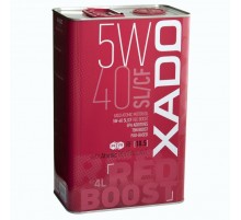 Моторное масло Xado Atomic Oil 5W-40 SL/CF RED BOOST 4л (XA 26206)