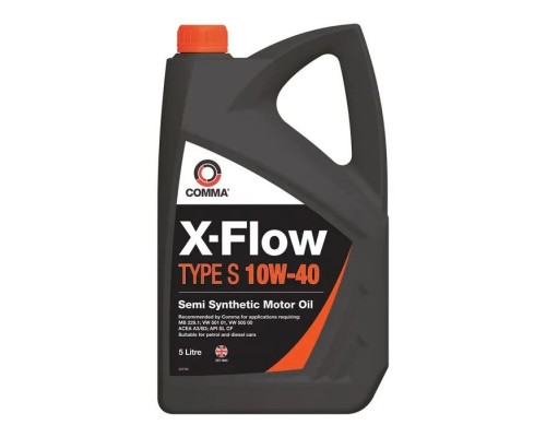 Моторна олива Comma X-FLOW TYPE S 10W-40-5л (XFS5L)