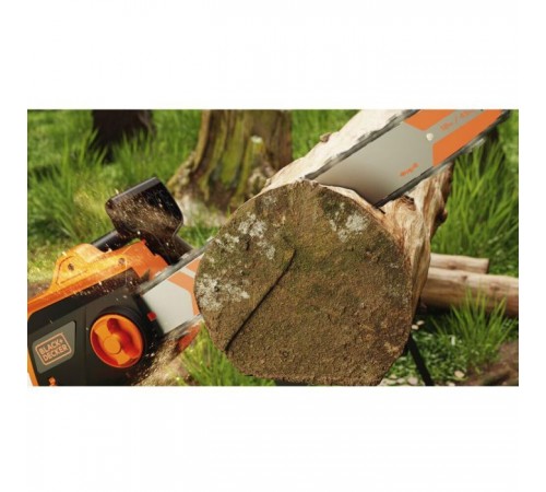 Ланцюгова пила Black&Decker 2.0 кВт, шина 45 см, швидкість 14,50 м/с, ланцюг 3/8' (BECS2245)