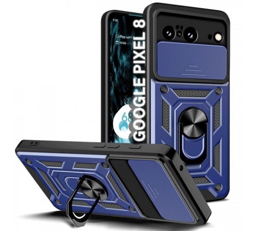 Чохол до мобільного телефона BeCover Military Google Pixel 8 Blue (710664)
