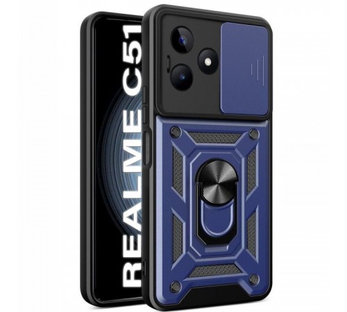 Чохол до мобільного телефона BeCover Military Realme C51 Blue (710706) Чохол до мобільного телефона BeCover Military Realme C51 Blue (710706)