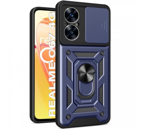 Чохол до мобільного телефона BeCover Military Realme C67 4G Blue (710708) Чохол до мобільного телефона BeCover Military Realme C67 4G Blue (710708)