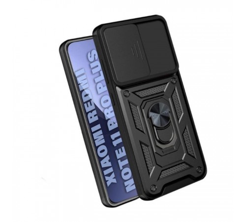 Чохол до мобільного телефона BeCover Military Xiaomi Redmi Note 11 Pro Plus Black (711023)