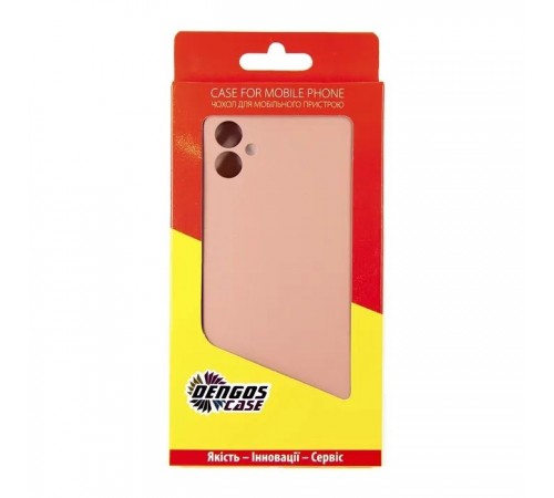Чохол до мобільного телефона Dengos Samsung Galaxy A04e Case + Glass (Pink) (DG-KM-76)
