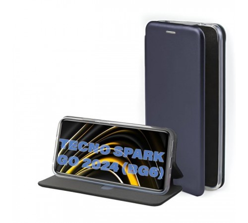 Чохол до мобільного телефона BeCover Exclusive Tecno Spark Go 2024 (BG6) Deep Blue (711255) Чохол до мобільного телефона BeCover Exclusive Tecno Spark Go 2024 (BG6) Deep Blue (711255)