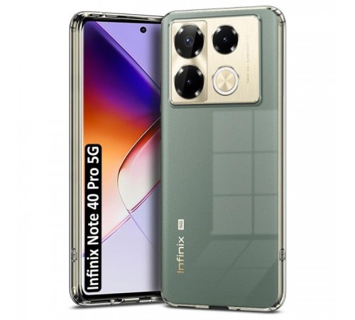 Чохол до мобільного телефона BeCover Infinix Note 40 Pro (X6851) Transparancy (711180) Чохол до мобільного телефона BeCover Infinix Note 40 Pro (X6851) Transparancy (711180)